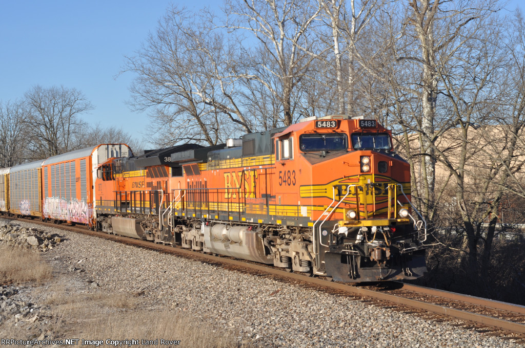 BNSF 5483 East